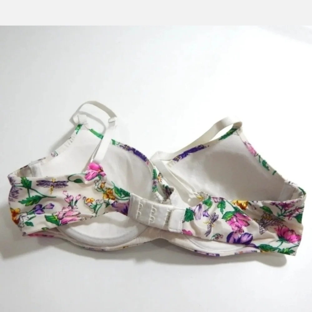 Victoria's Secret Lined Demi Floral Bra
